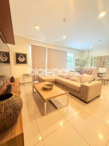 Departamento en alquiler amoblado de 2 hab en Suite, Villa Morra, Edificio Tierra Alta