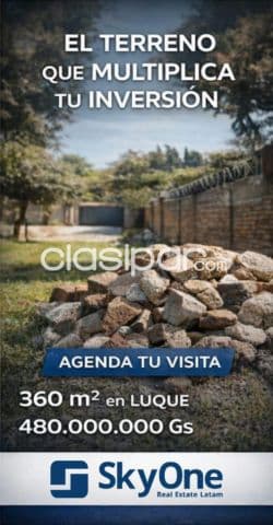 terreno en Luque Molino