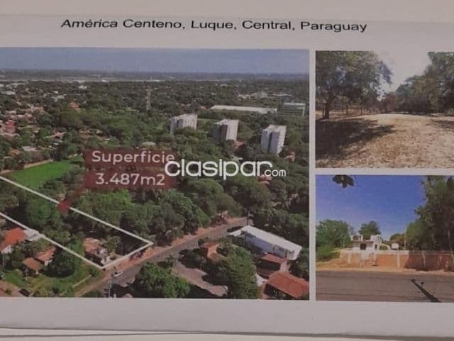 Terreno de calle a calle – primer barrio, Luque