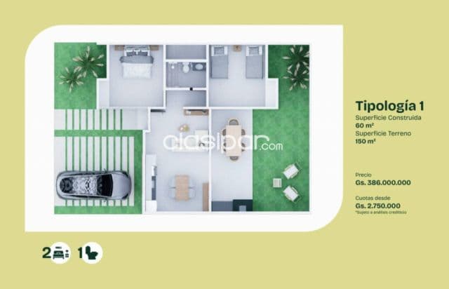Casa en condominio en Luque