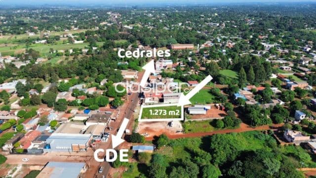 En Venta Terreno en Pte Franco - Alto Paraná
